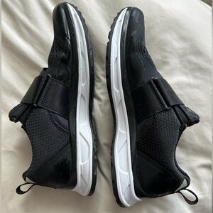 Tiem Black and White Cycling Shoes